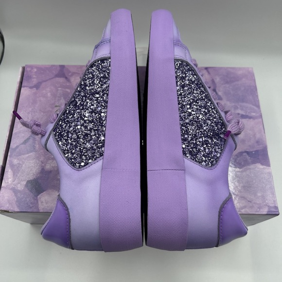 NEW Vintage Havana Levels Sneakers, Women's SZ: 8 M,Purple/Glitter - Picture 9 of 16